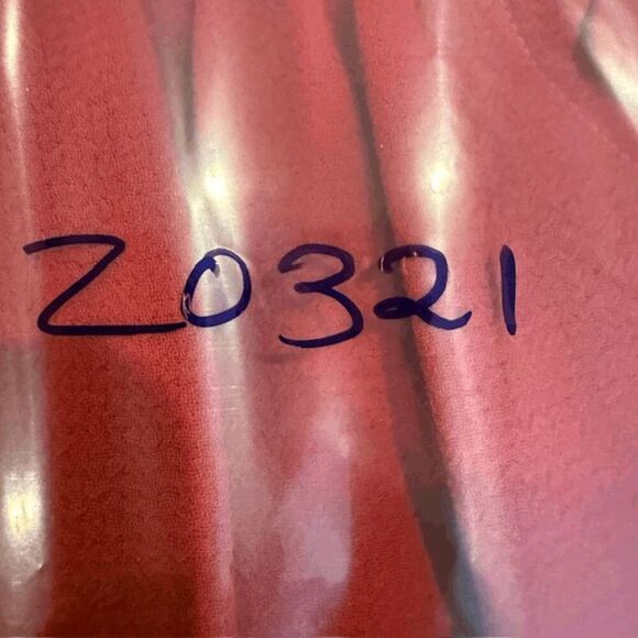 NWOT Badgley Mischka Red Mock Neck Knee Length Dress Pintucks Back Zip Size 4 - Picture 14 of 14